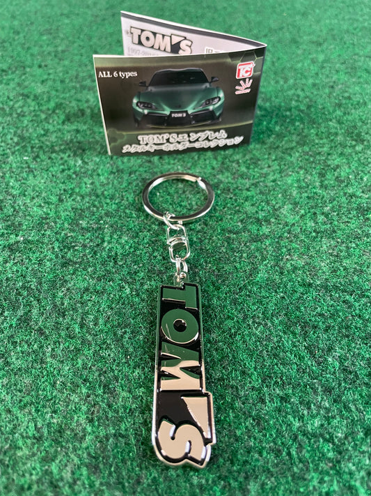 TOM'S Emblem Metal Keychain Collection - 1997 to 2018 Logo