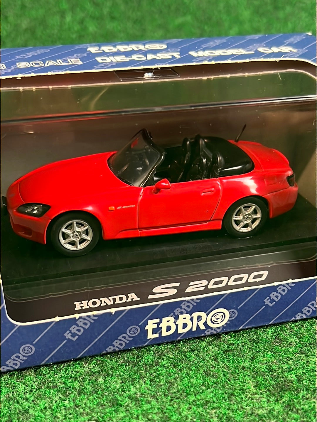 EBBRO 1999 Honda S2000 (New Formula Red) 1/43 Scale Diecast