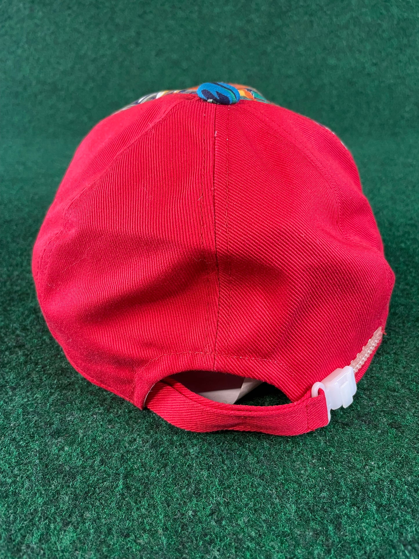 Suzuka Circuit - International Racing Course Vintage Adjustable 7-Panel Tropical Floral Hat