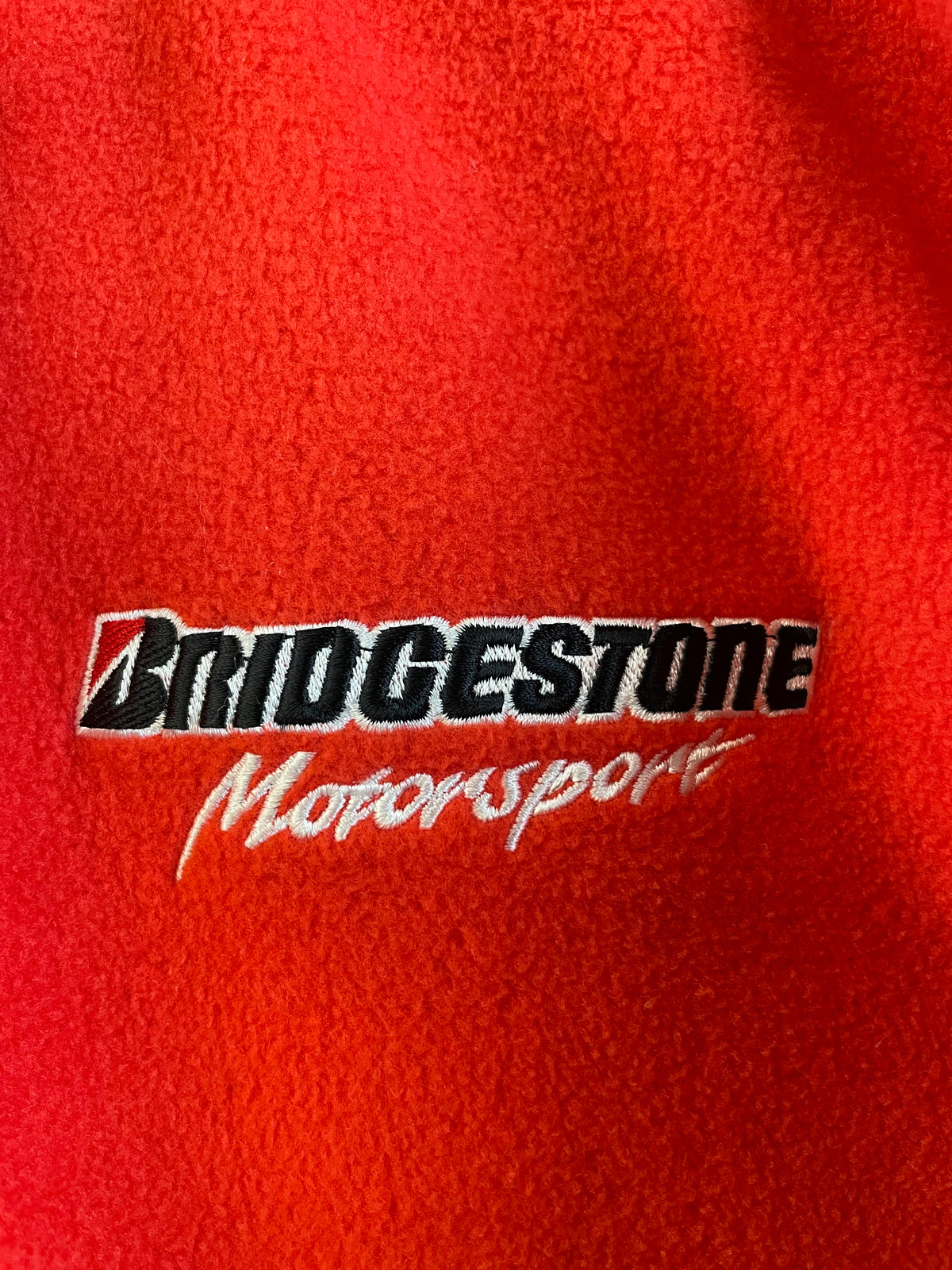 BRIDGESTONE Motorsport - Red Fleece Pullover Jacket