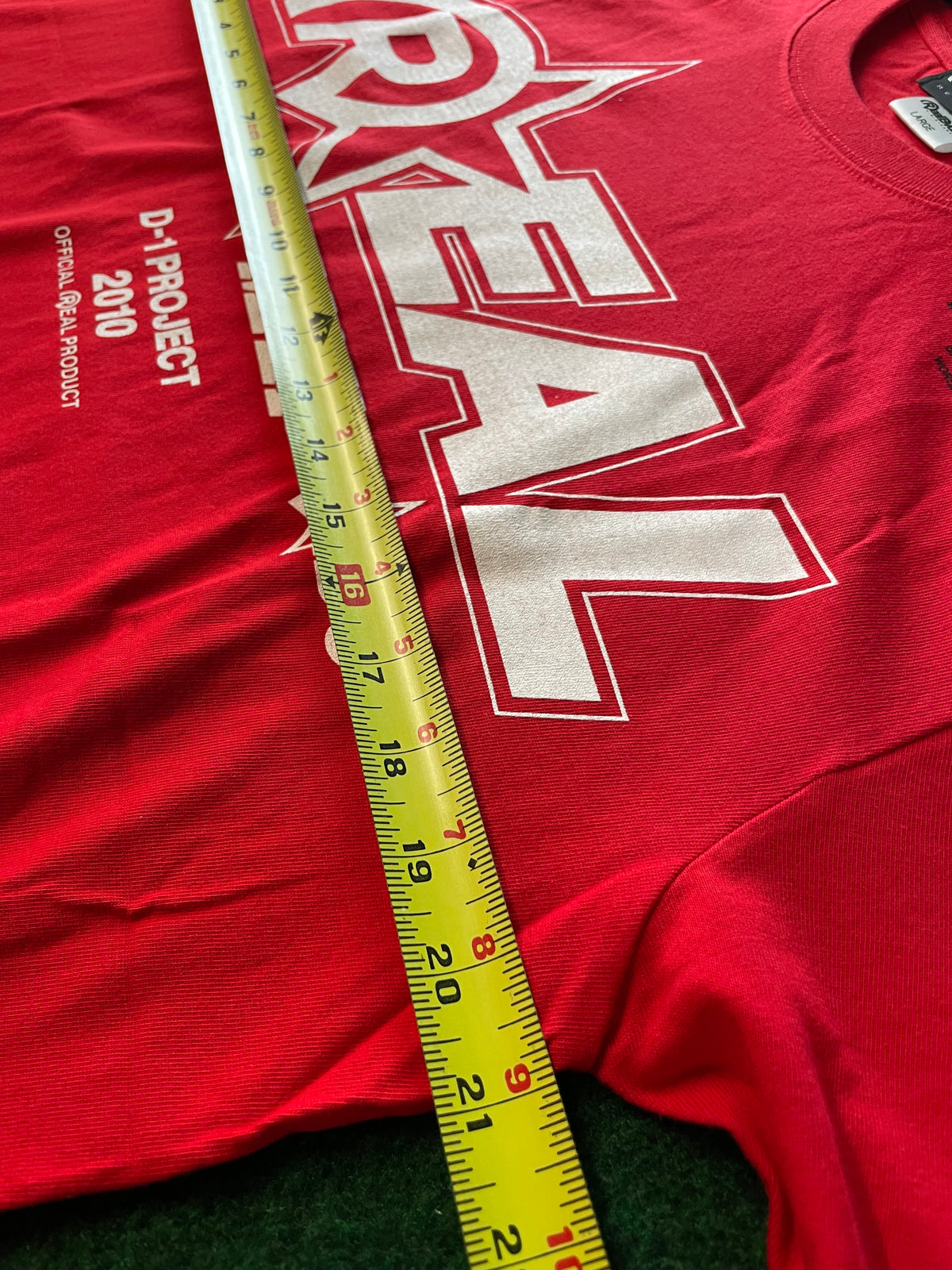 Max Orido REAL D1GP Project 2010 Red T-Shirt (L)