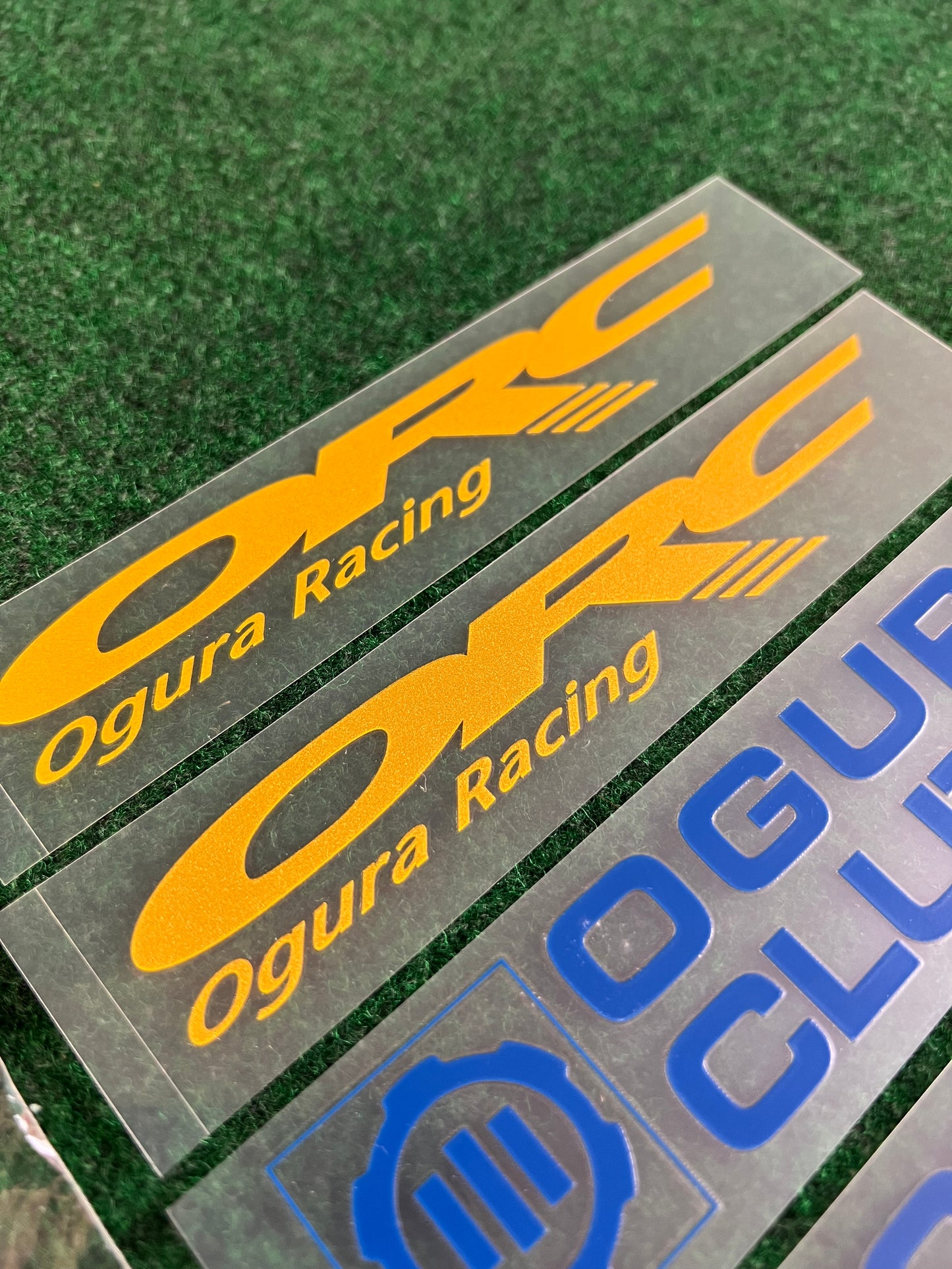 OGURA CLUTCH - Decal Stickers and Patch Set