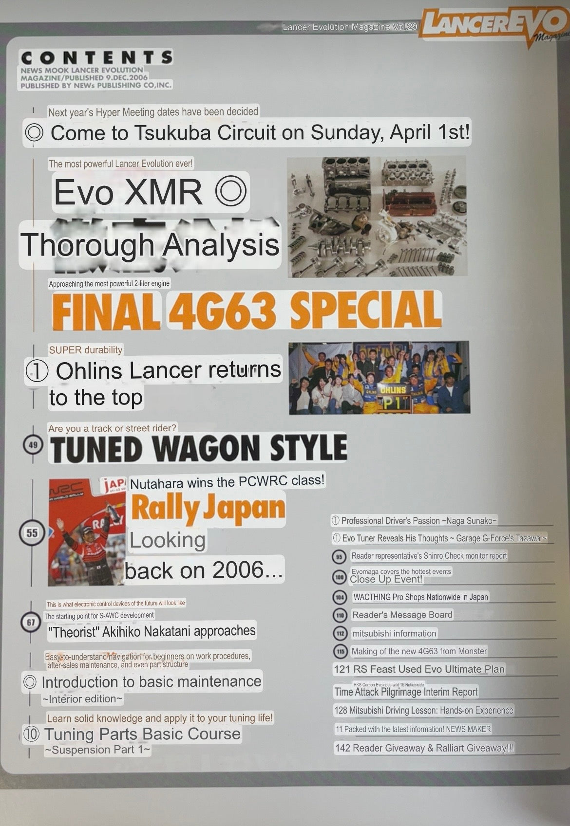 Mitsubishi LancerEVO Magazine - Vol. 29