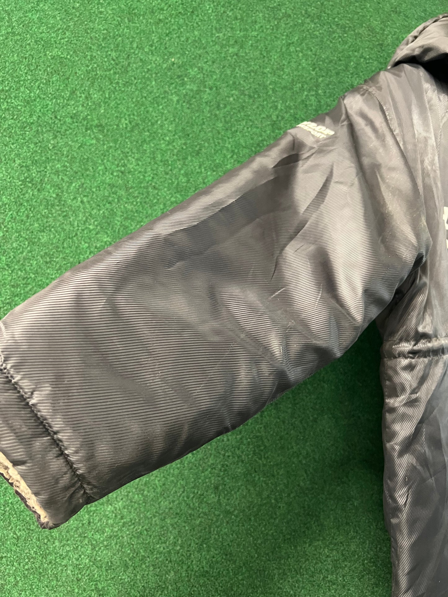 DUNLOP Motorsport - Insulated Fleece Lined Dark Grey Bench Coat