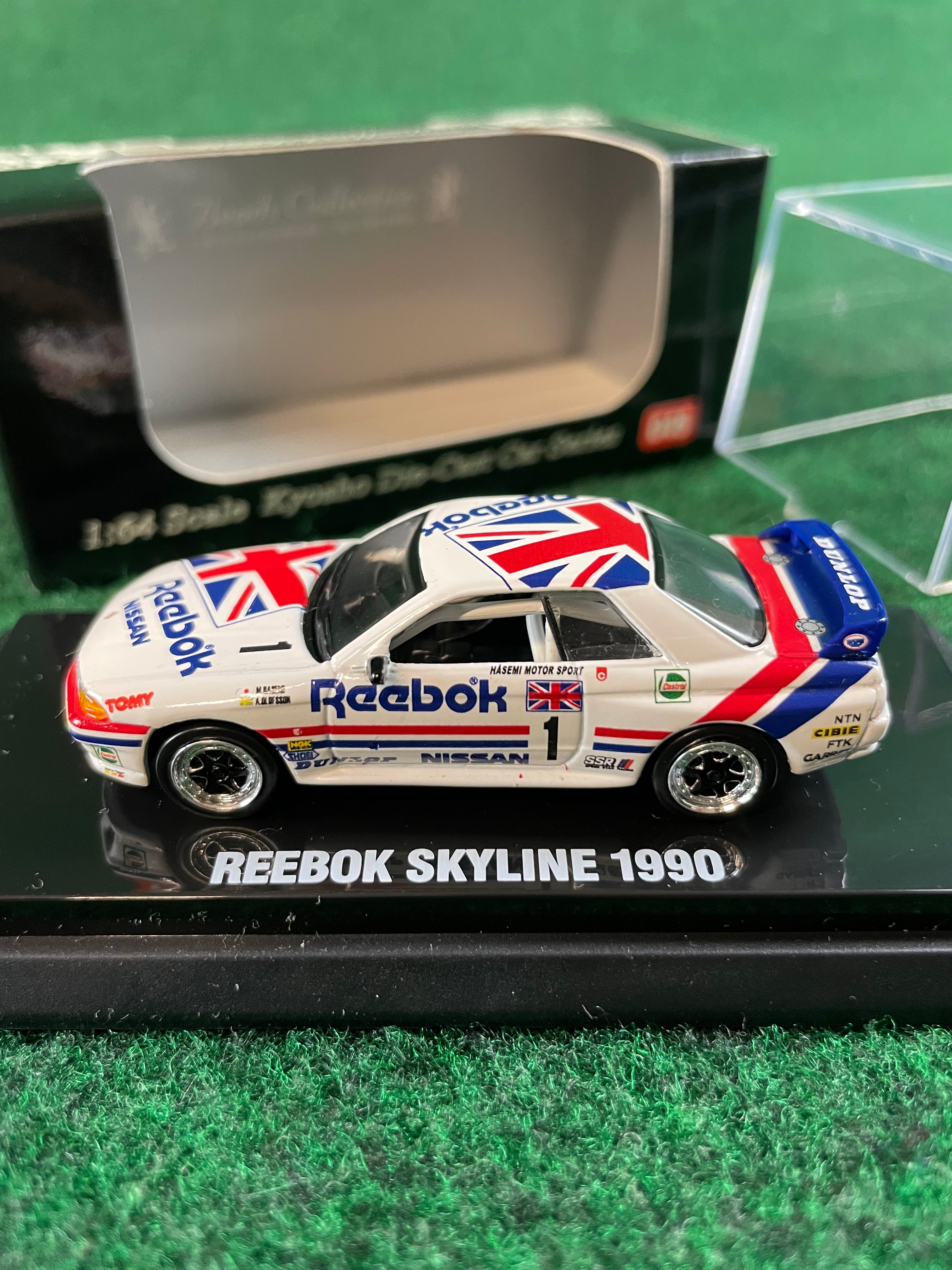 KYOSHO - Beads Collection 1990 & 1991 Reebok Nissan Skyline R32 GT
