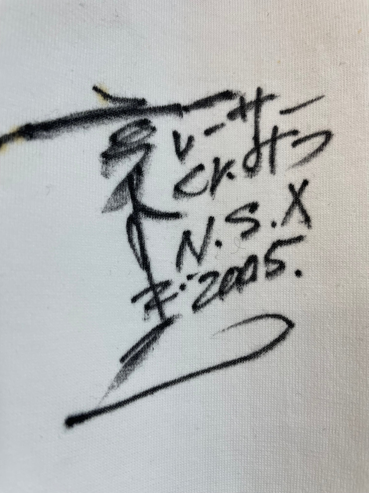 RAYBRIG Honda NSX - SuperGT Autographed T-shirt