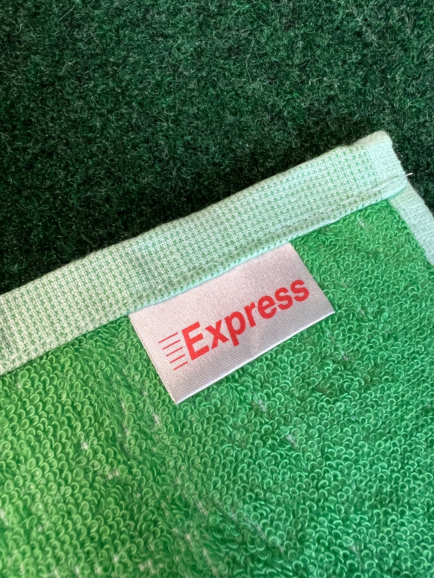 Hello Kitty & Eneos “Express” 2017 Green Promotional Towel