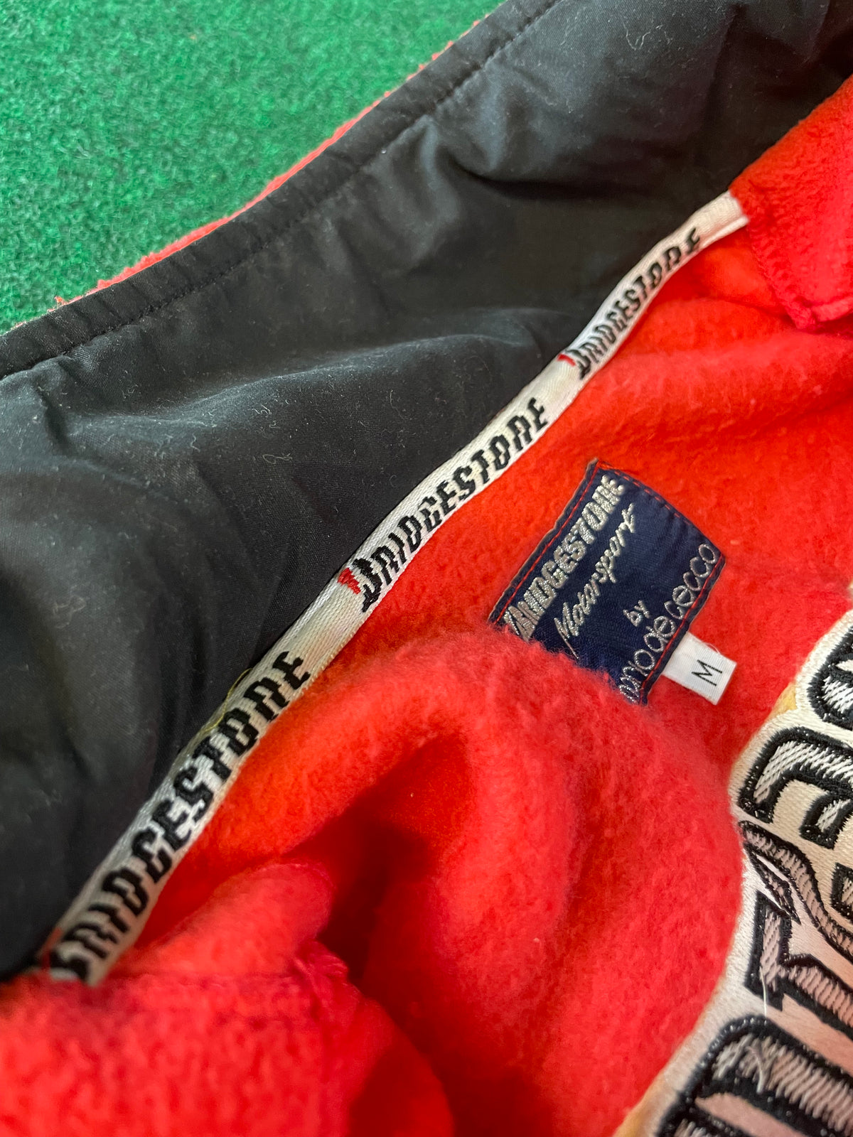 BRIDGESTONE Motorsport - Red Fleece Pullover Jacket