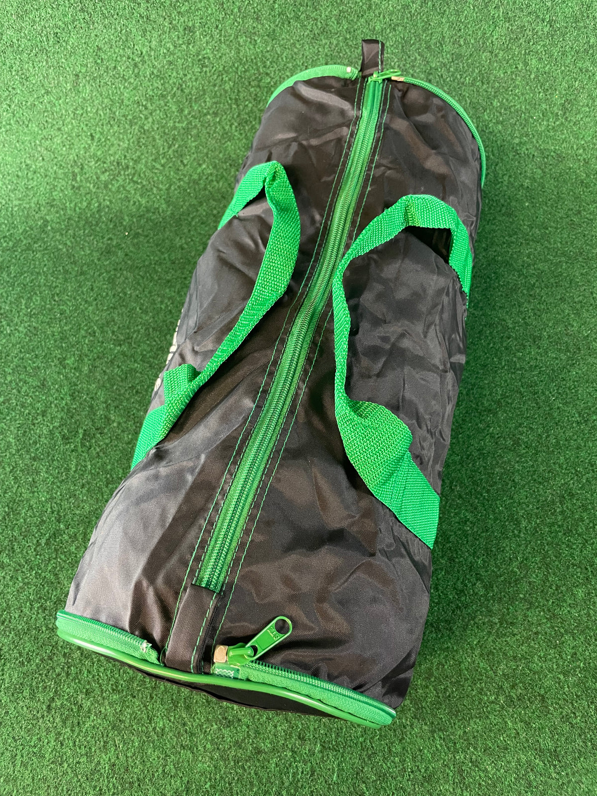 BRIDGESTONE - Black & Green Mini Collapsible Duffle Bag