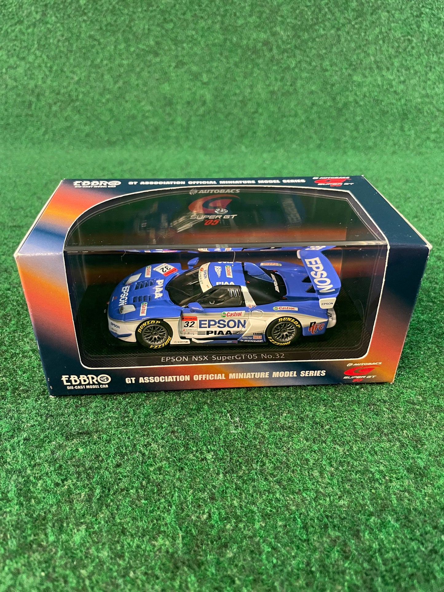 EBBRO - SuperGT 2005 EPSON Honda NSX 1/43 Scale Diecast