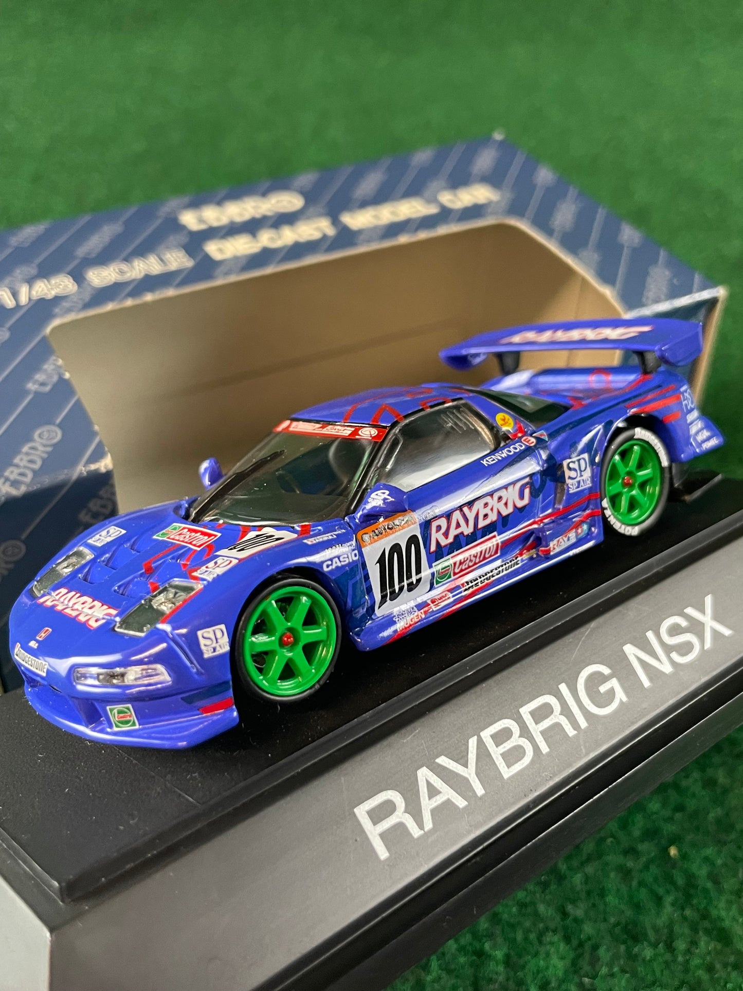 EBBRO - MMP Ltd. JGTC RAYBRIG Honda NSX 1/43 Scale Diecast