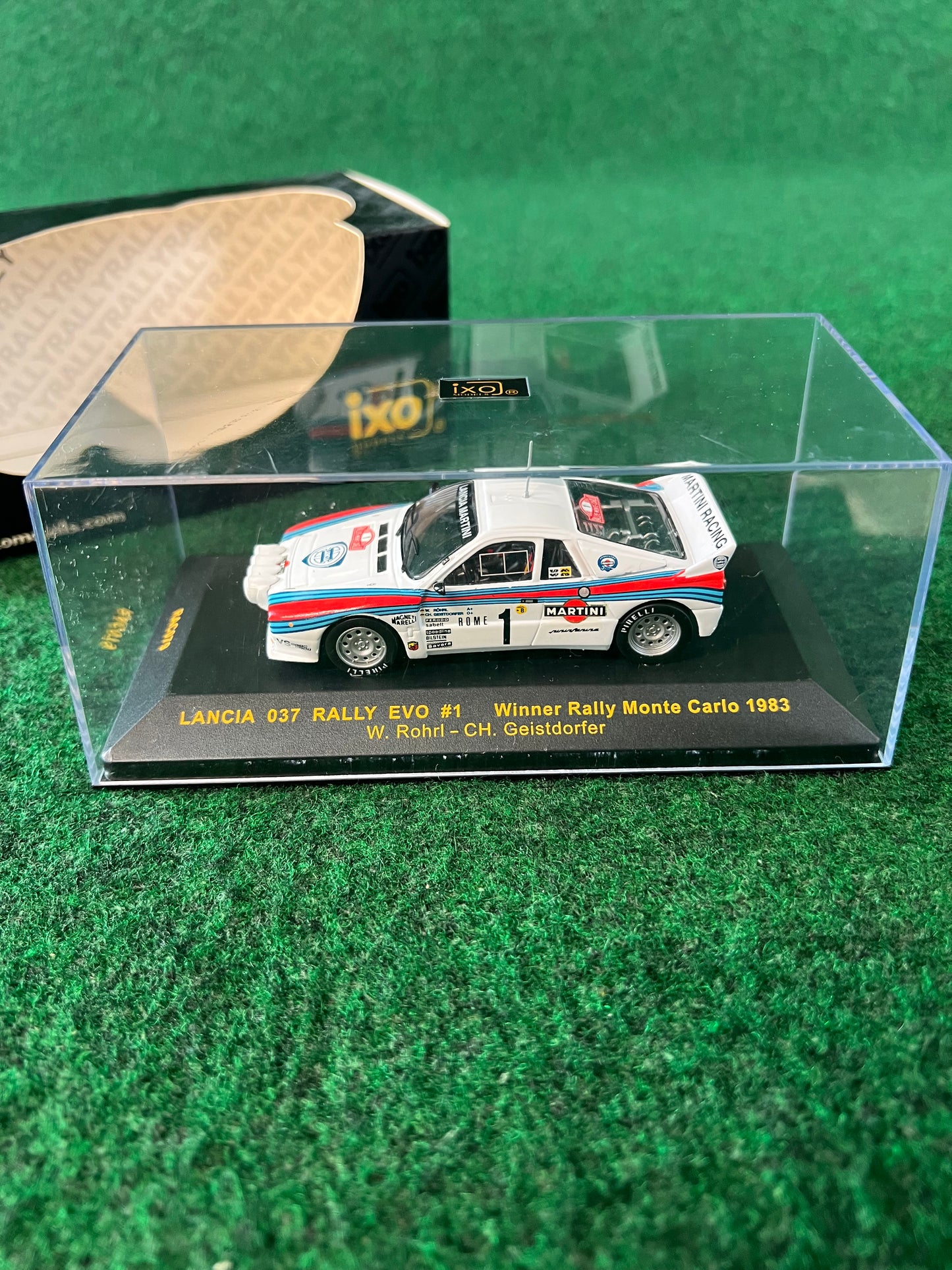 ixo - LANCIA 037 RALLY EVO #1
Winner Rally Monte Carlo 1983 1/43 Scale Diecast