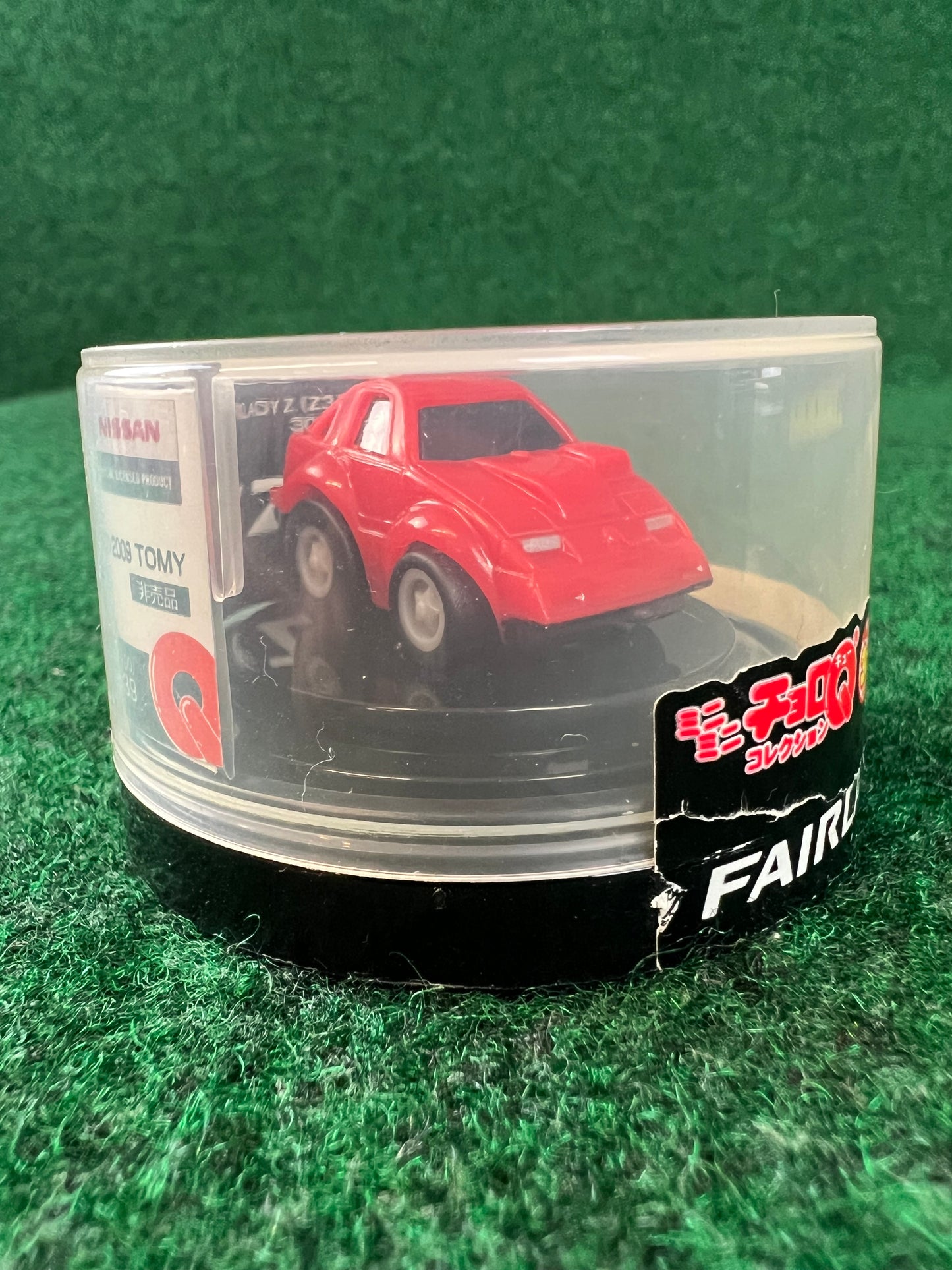WONDA Coffee & ChoroQ - Nissan Fairlady Z (Z31) Red Mini Toy Car