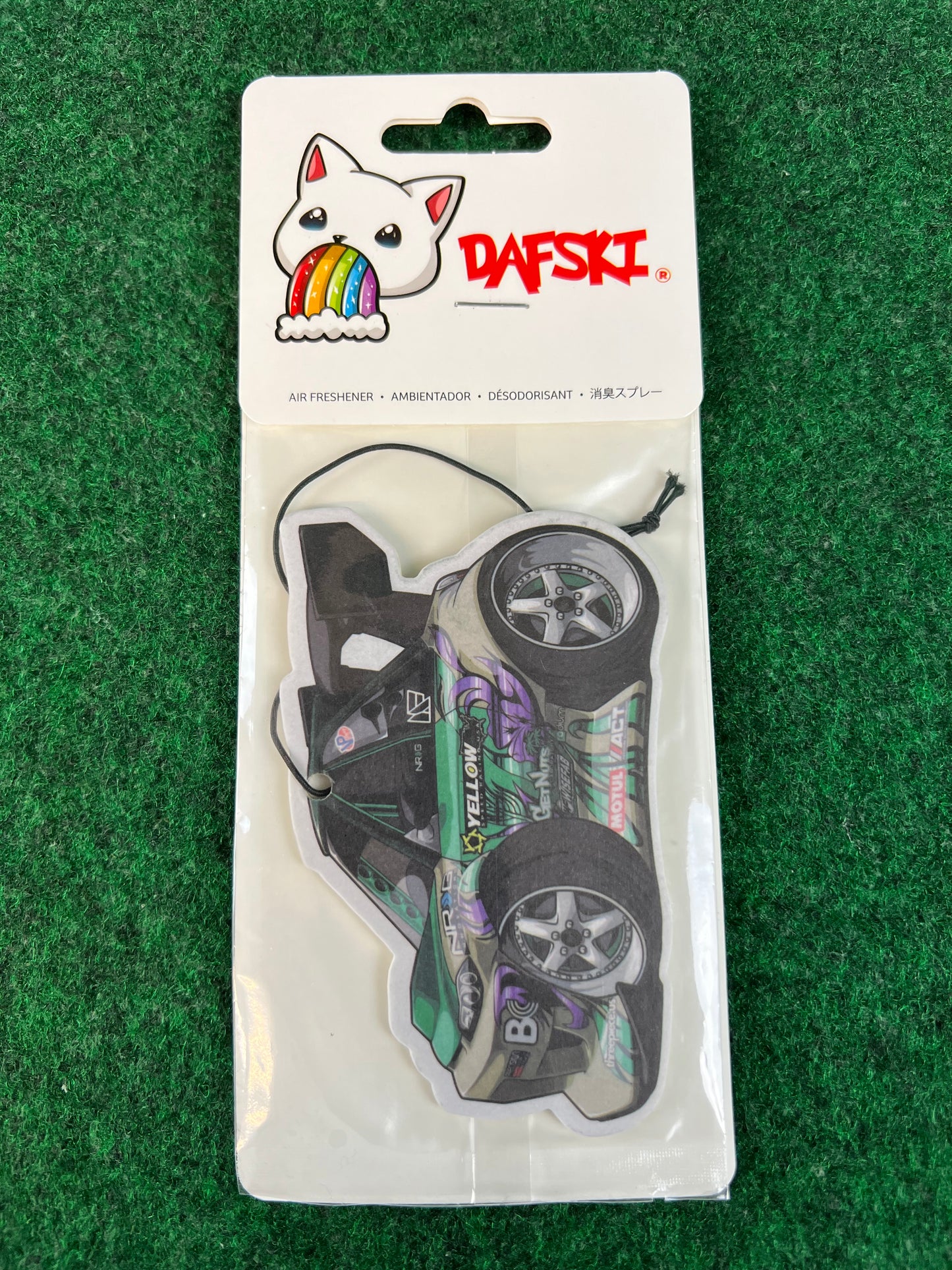 DAFSKI & Forrest Wang Collab - Green S15 Hanging Air Freshener