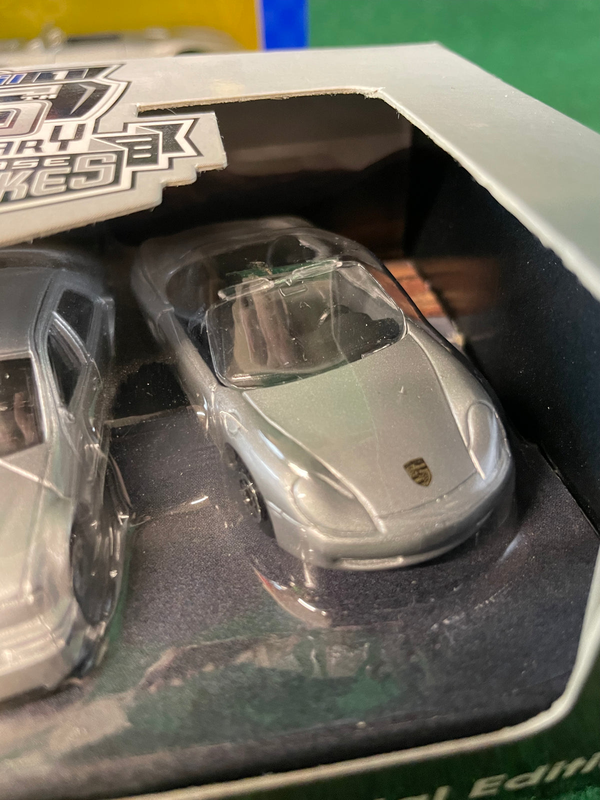 Porsche & Mercedes - Toy Car Diecast Set