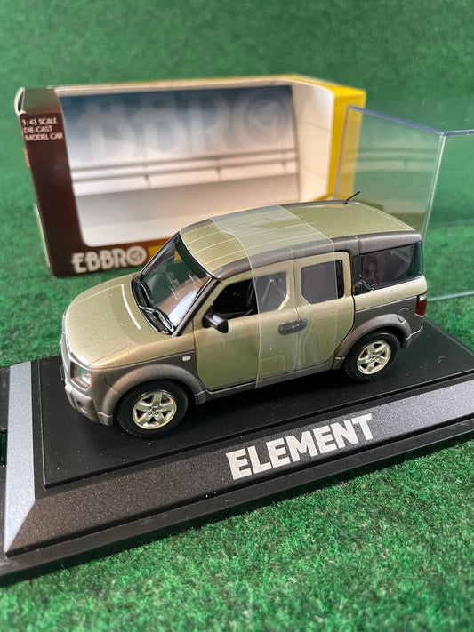 EBBRO HOT - Honda Element SHORELINE BAGE METALLIC 1/43 Scale Diecast