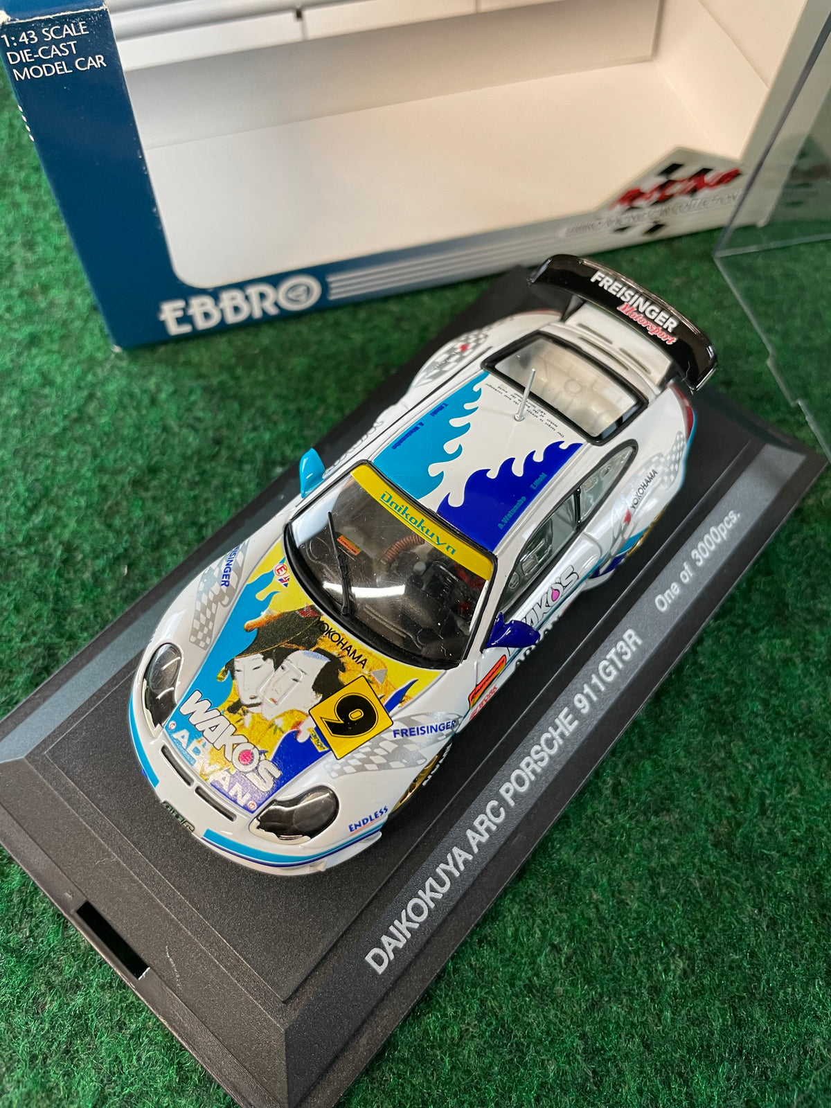 EBBRO Racing Car Collection - JGTC Daikokuya ARC Porsche 911 GT3R 1/43 Scale Diecast