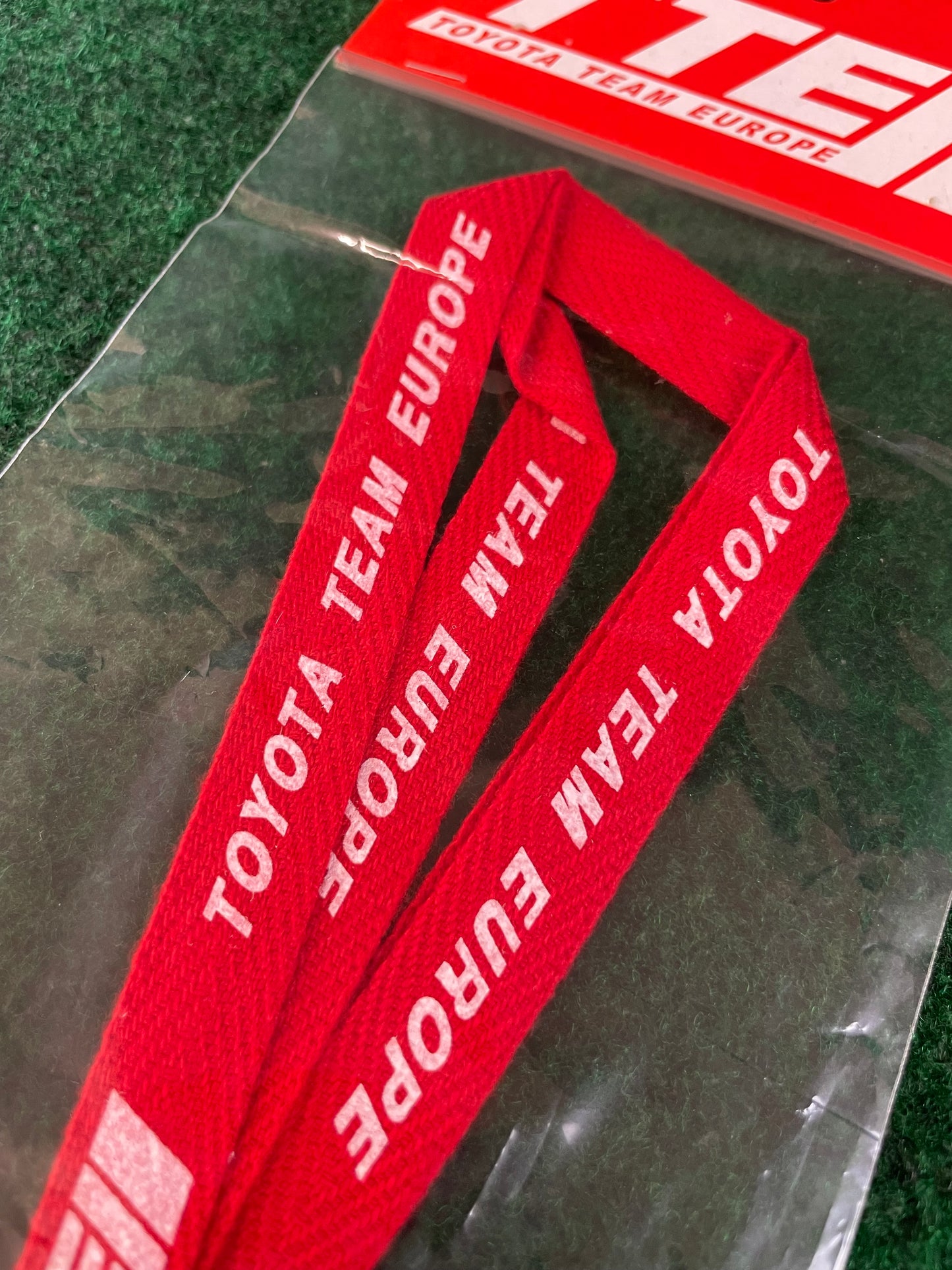 Toyota Team Europe - Red Lanyard Keychain