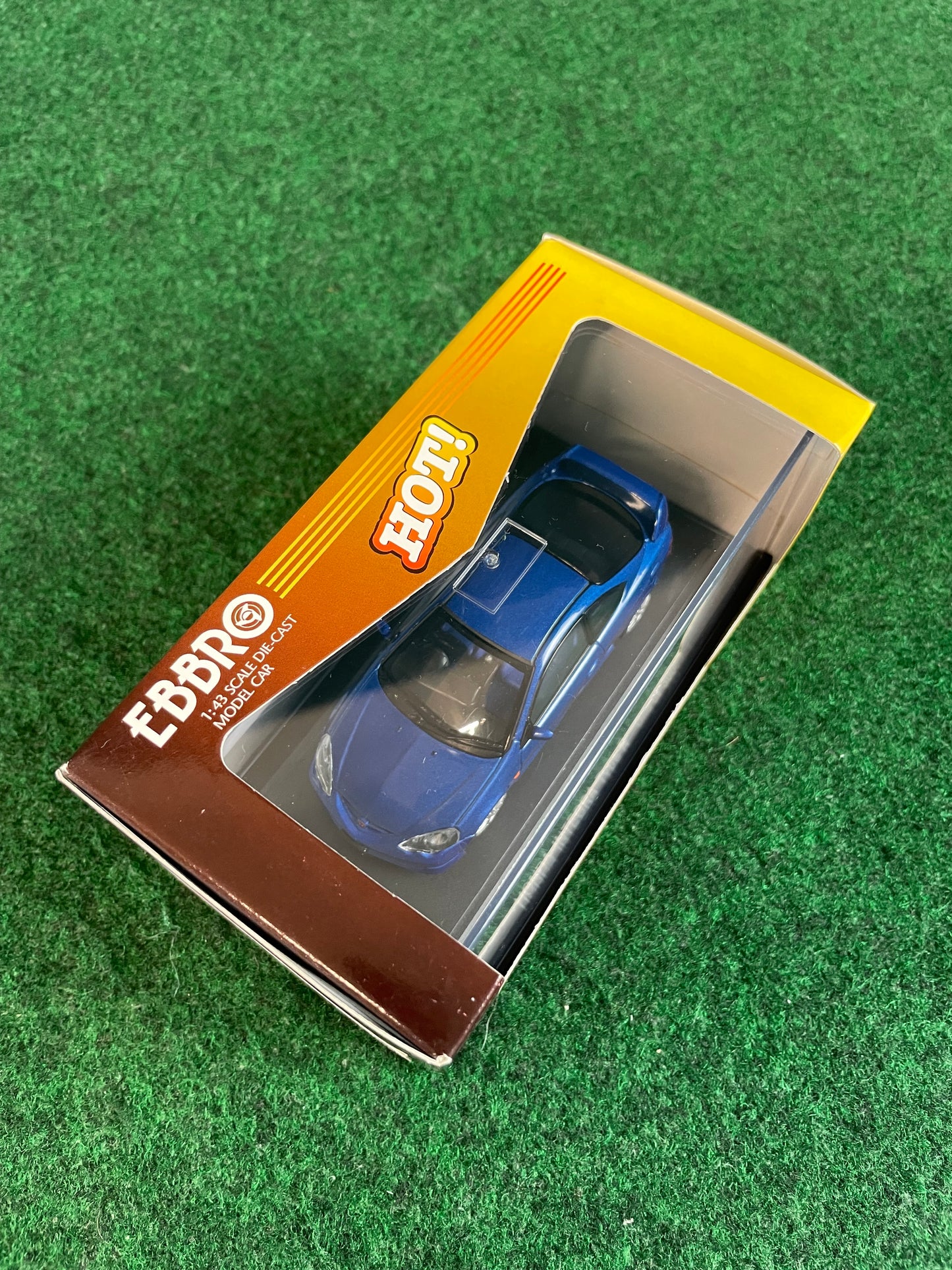 EBBRO HOT! MUGEN 2001 Honda Integra Type R DC5 (Blue) 1/43 Scale Diecast