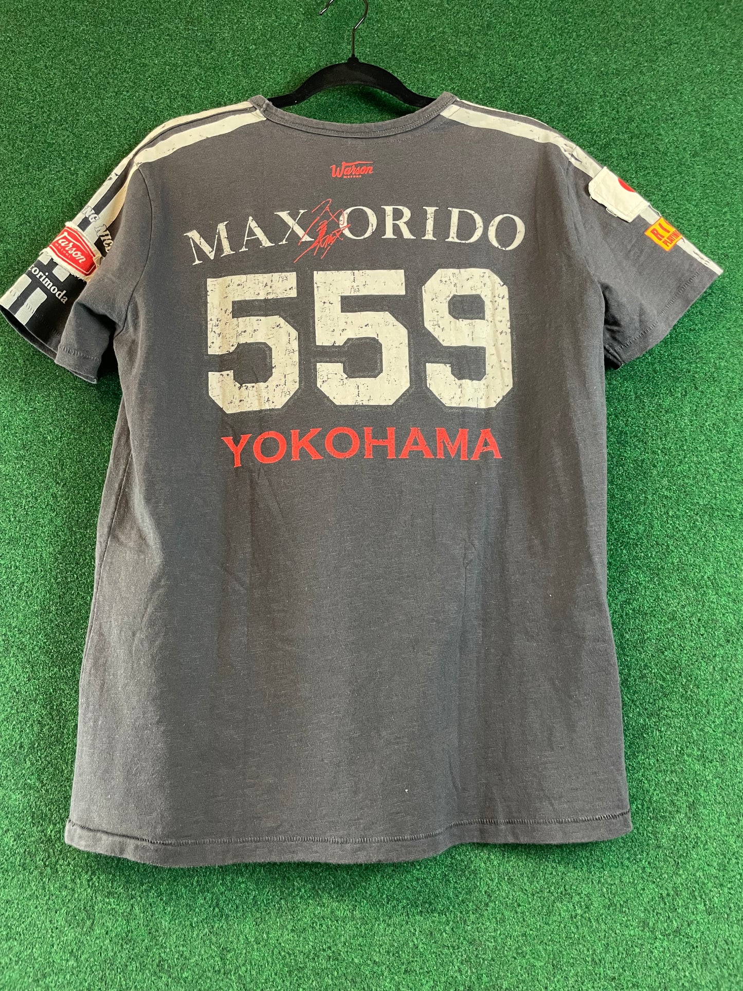 Max Orido 559 Ridox Vintage Style Distressed T-Shirt