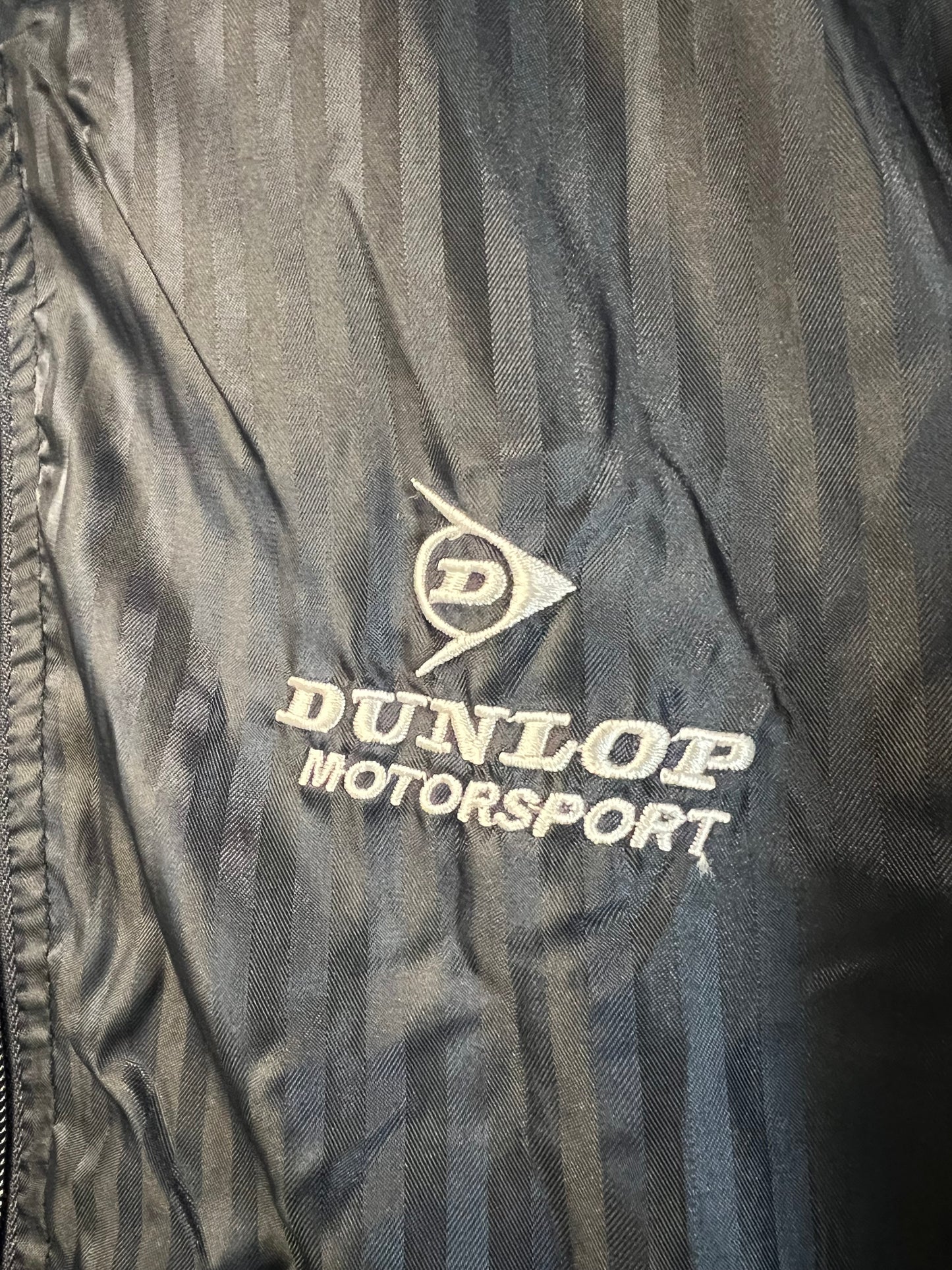 DUNLOP Motorsports - Zip Up Track Style Windbreaker Jacket