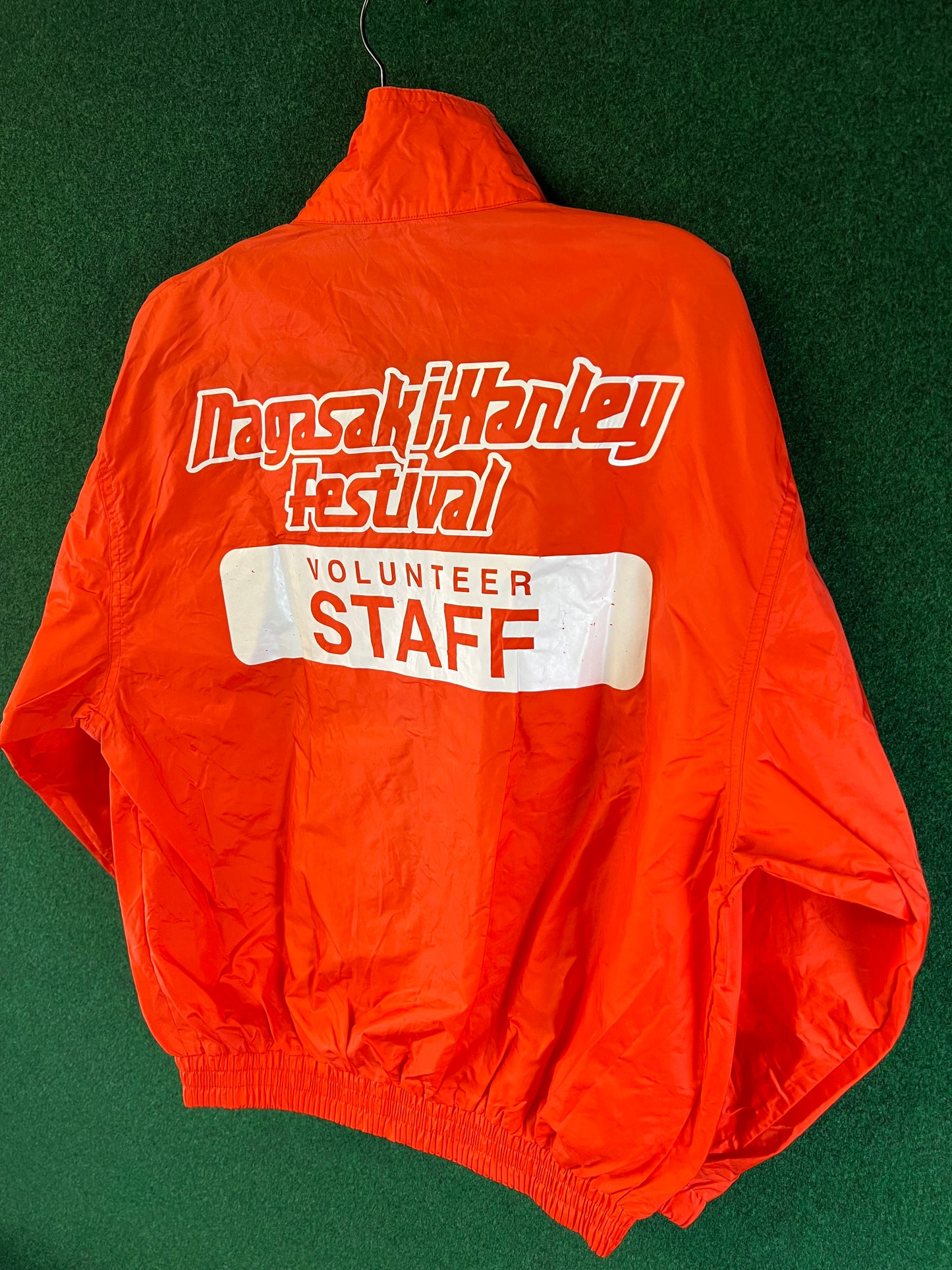 Nagasaki, Japan - Harley Festival 2000 Volunteer Staff Windbreaker Jacket & DVD Set