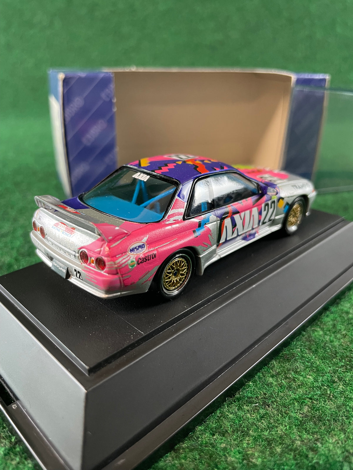 EBBRO Nissan Skyline R32 GTR AXIA Group A Racecar 1/43 Diecast