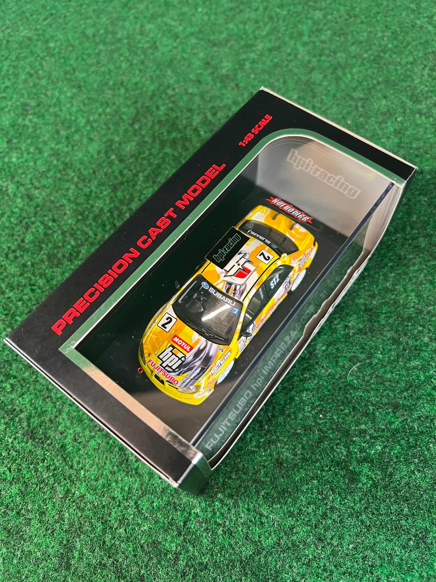 HPI Fujitsubo Super Taikyu 2005 Subaru Impreza WRX 1/43 Scale Diecast