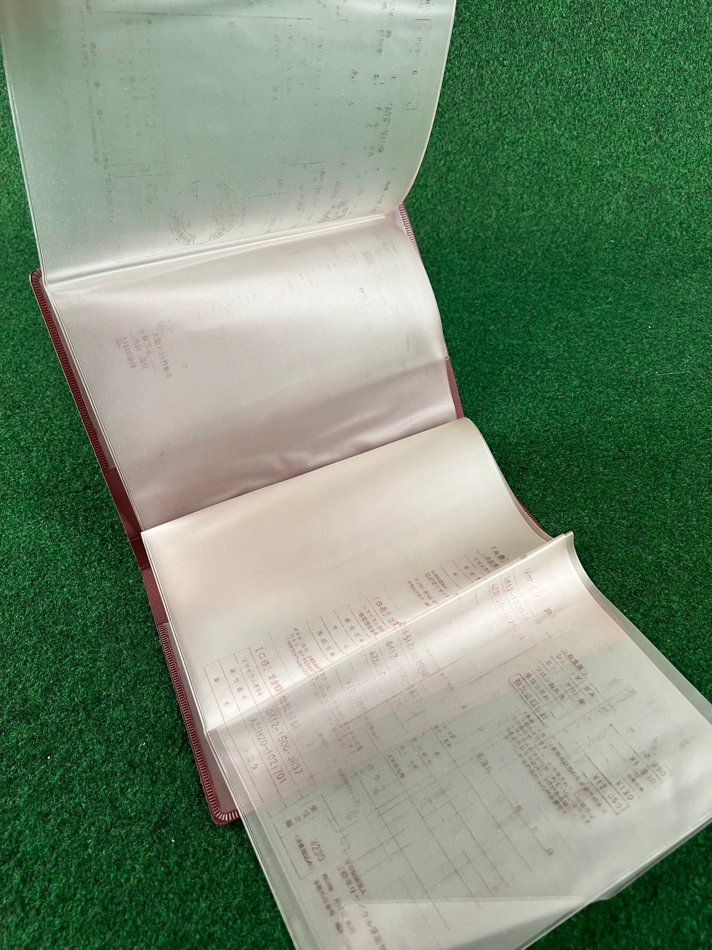 Osaka Toyota - Japanese Dealership Document Folder Case