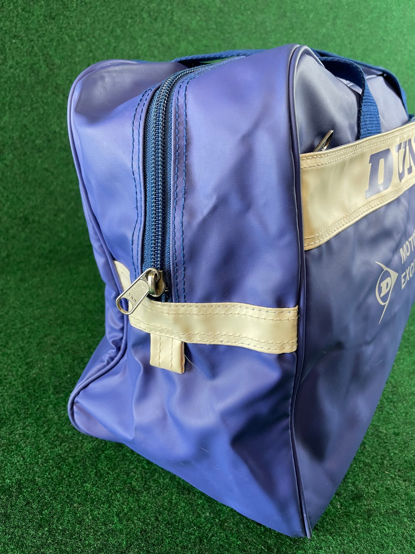 DUNLOP Motor Sport Fashion - Vintage Duffel Travel Bag