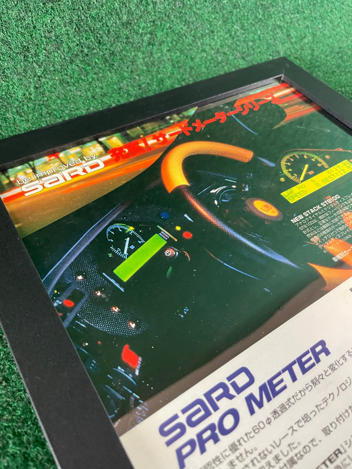 SARD Pro Meter & STACK Gauge Products Framed Advertisement Picture (1996)