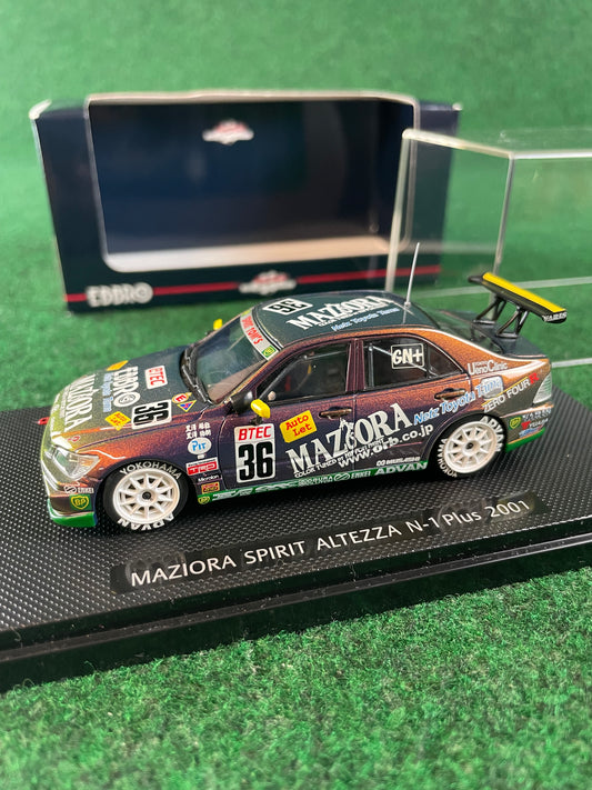 EBBRO Racing Collection - MAZIORA SPIRIT 2001 Toyota Altezza N-1 1/43 Scale Diecast
