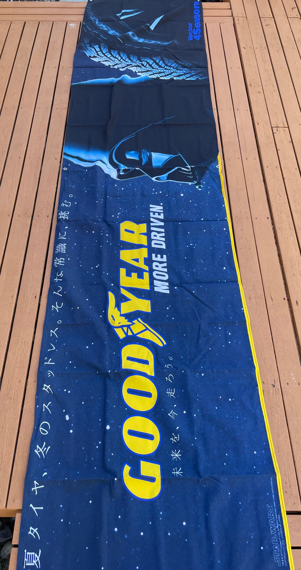 GOODYEAR Tires Star Wars - 2013 Japanese Retail Shop Advertising Banner