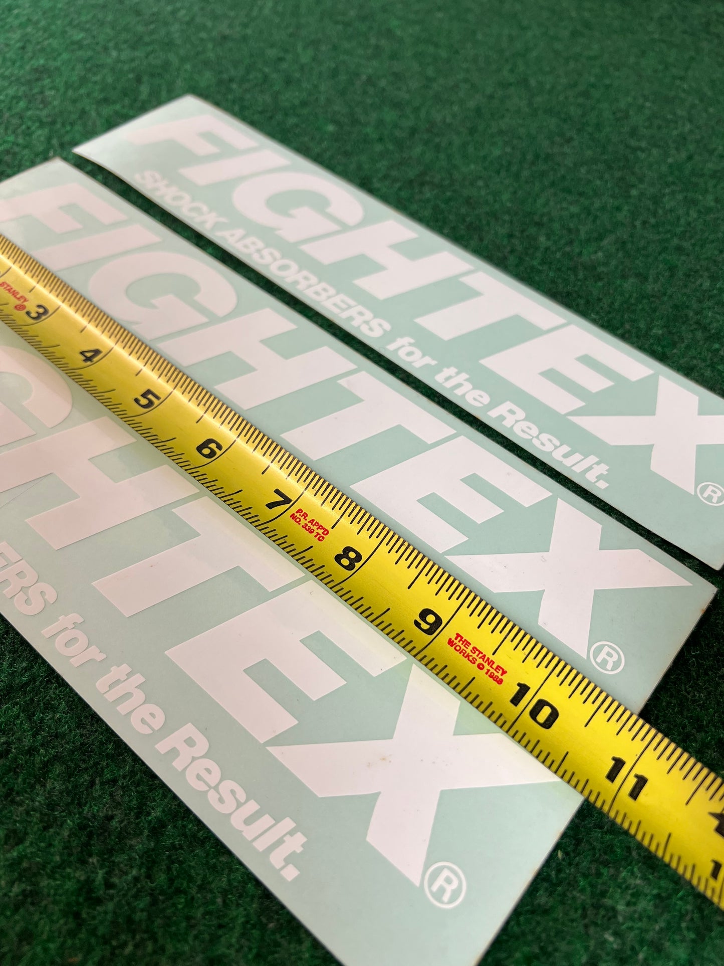 FIGHTEX - SHOCK ABSORBERS for the Result Sticker Decal Set