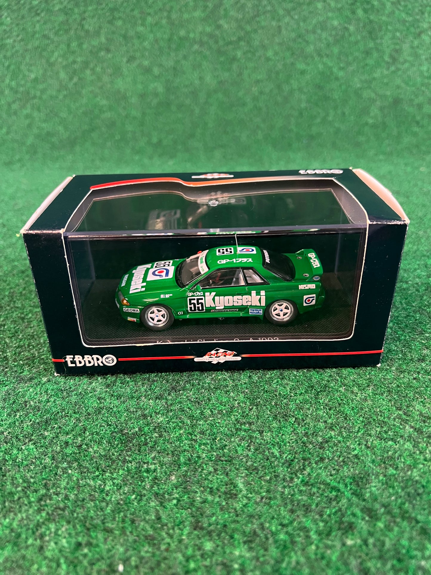 EBBRO Racing Collection Kyoseki 1993 Nissan Skyline R32 GTR 1/43 Scale Diecast