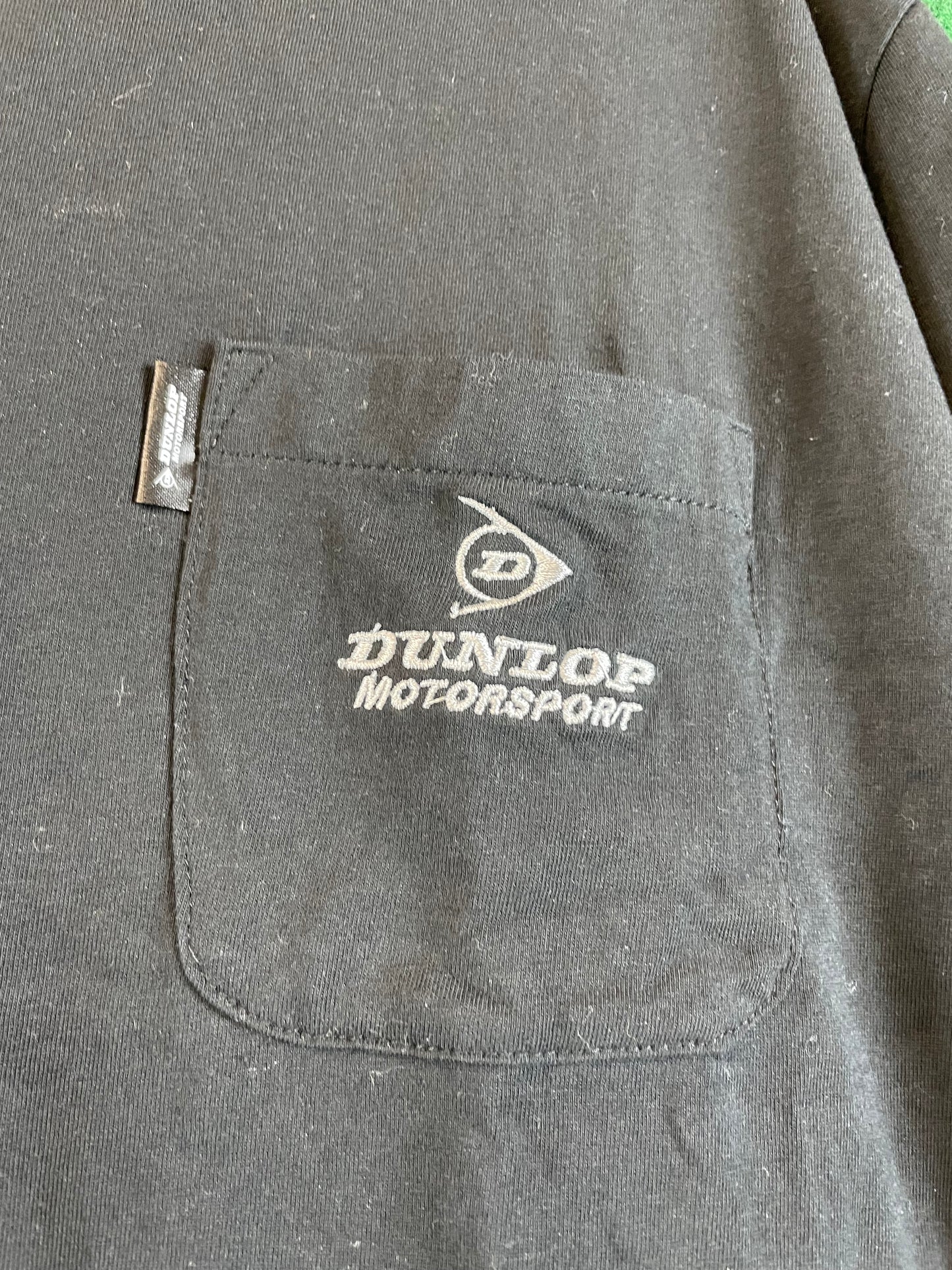 DUNLOP Motorsport - Black Pocket T-Shirt