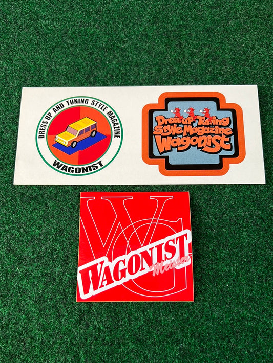 Wagonist - Dress Up and Tuning Style Mag and Meister Sticker Set