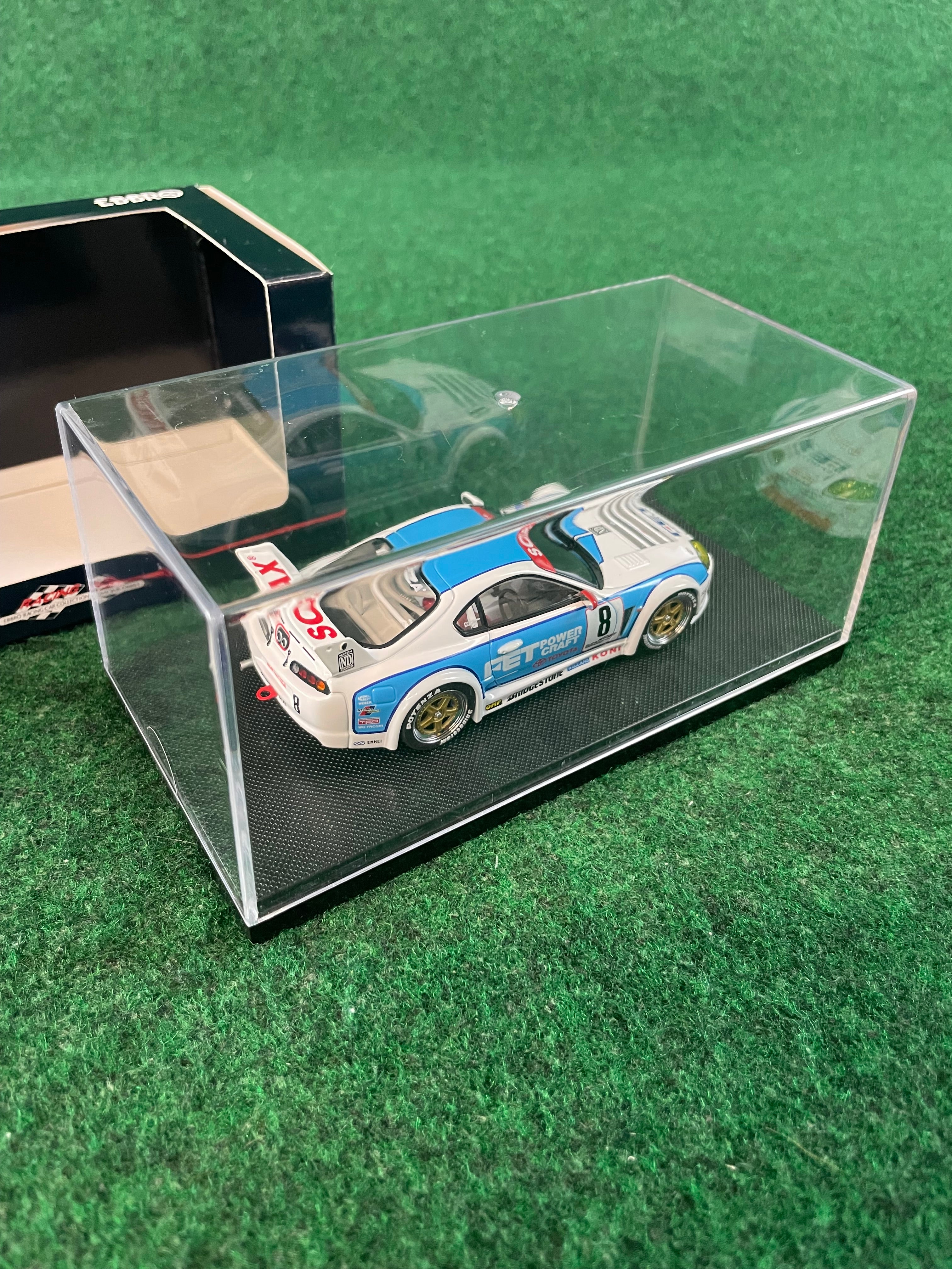 EBBRO - 1995 JGTC FET Sonax Toyota Supra 1/43 Scale Diecast