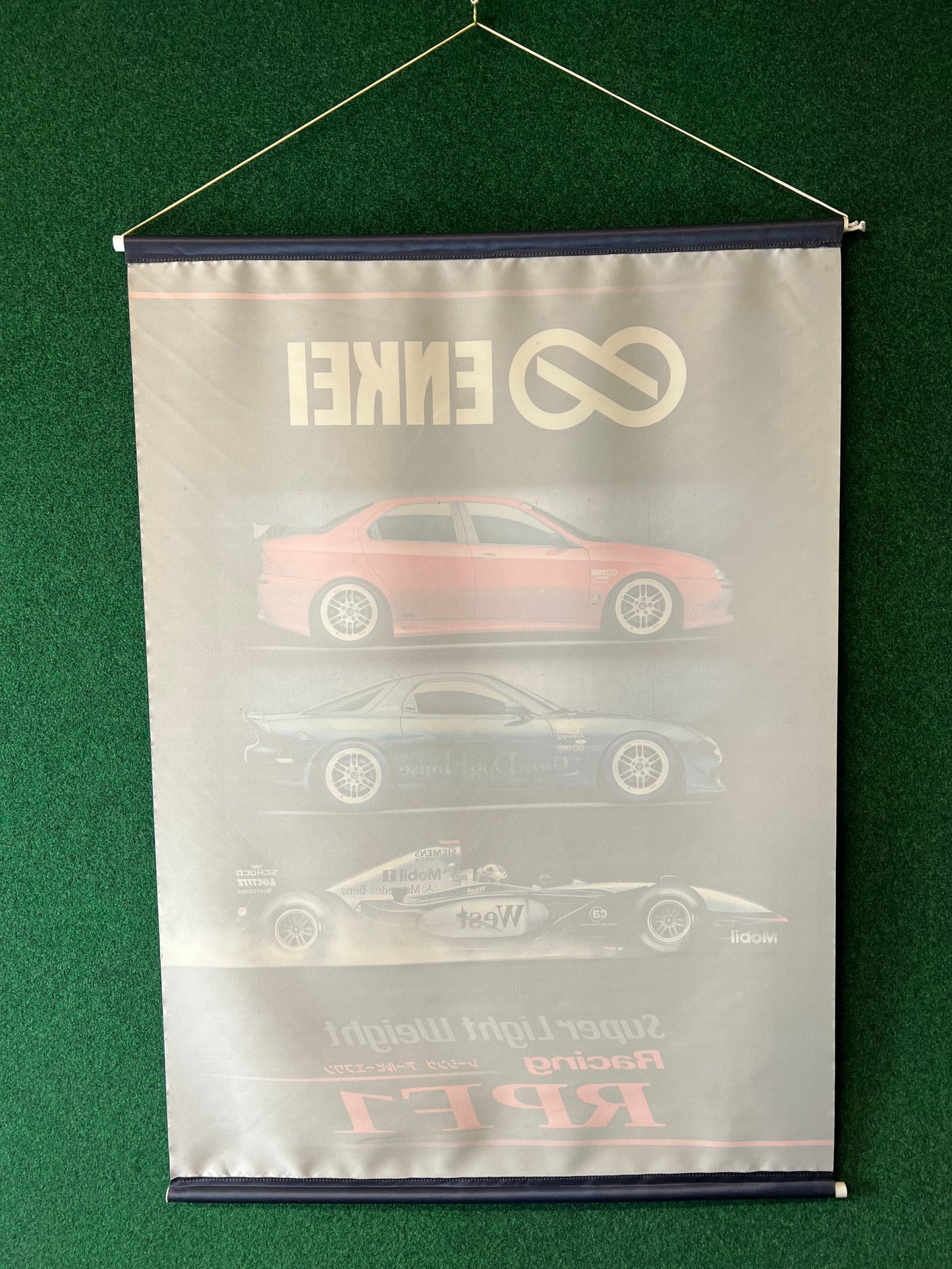ENKEI RPF1 - Retail Display Advertising Scroll Banner