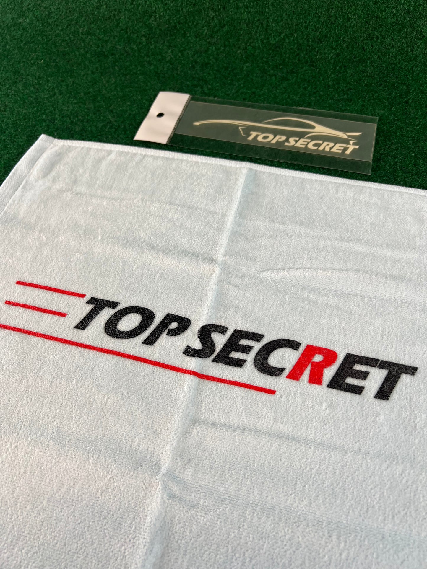 Top Secret - Towel and Decal Set