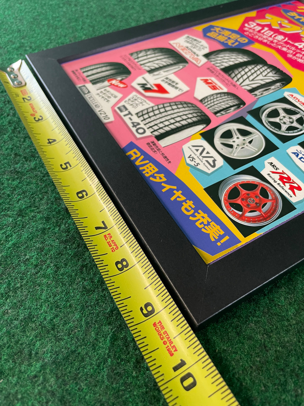 Grand Slam - Spring Fair Tires & Wheels Framed Ad