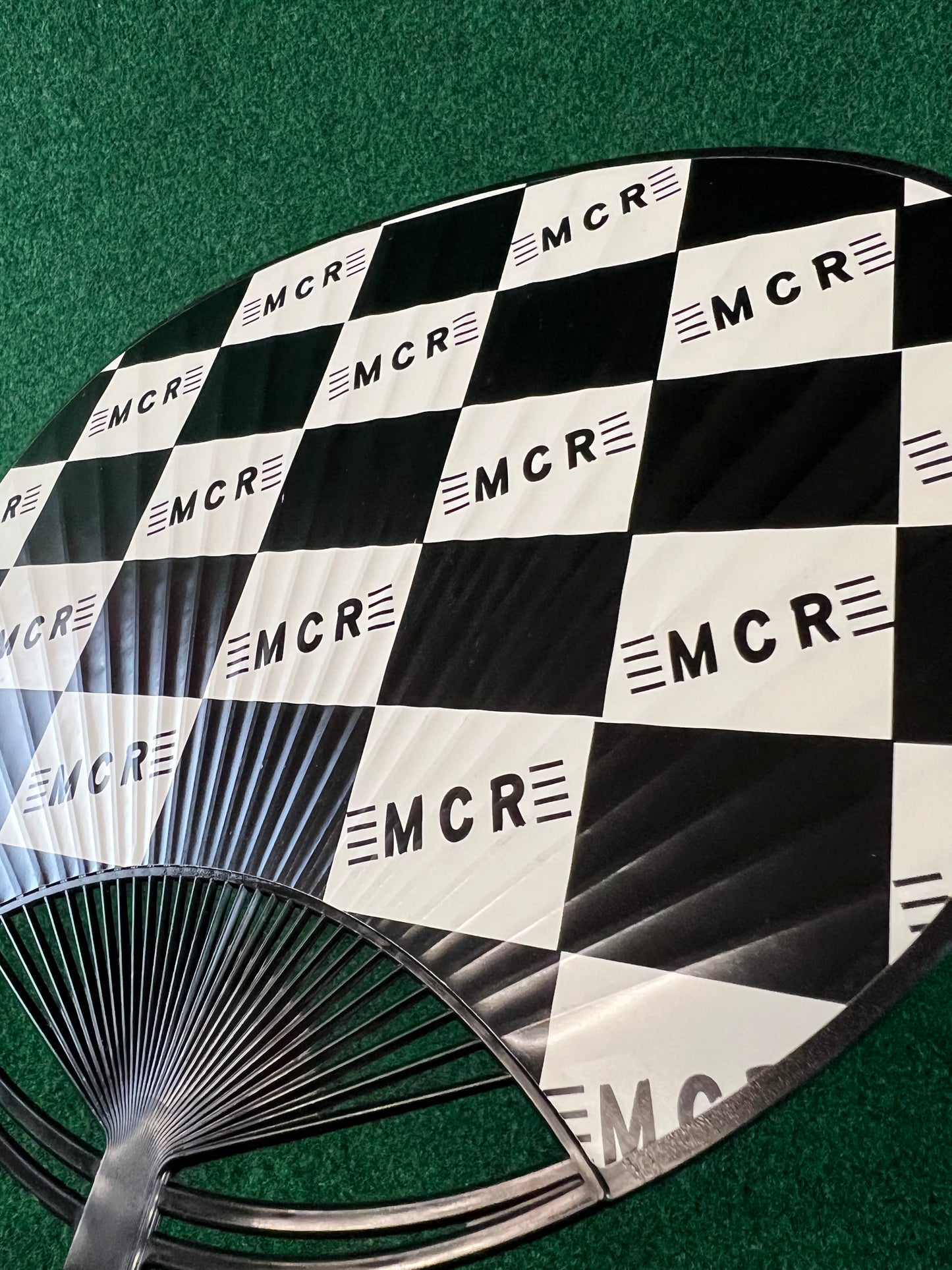 MCR - Matchless Crowd Racing Event Raceday Promotional Hand Fan