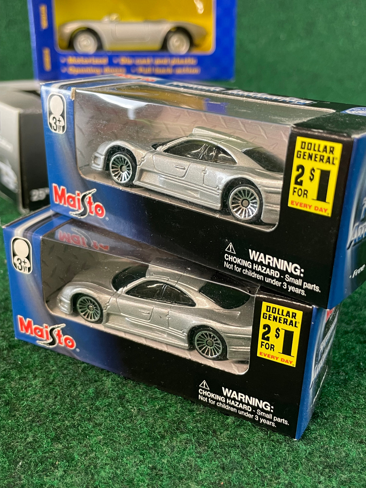 Porsche & Mercedes - Toy Car Diecast Set