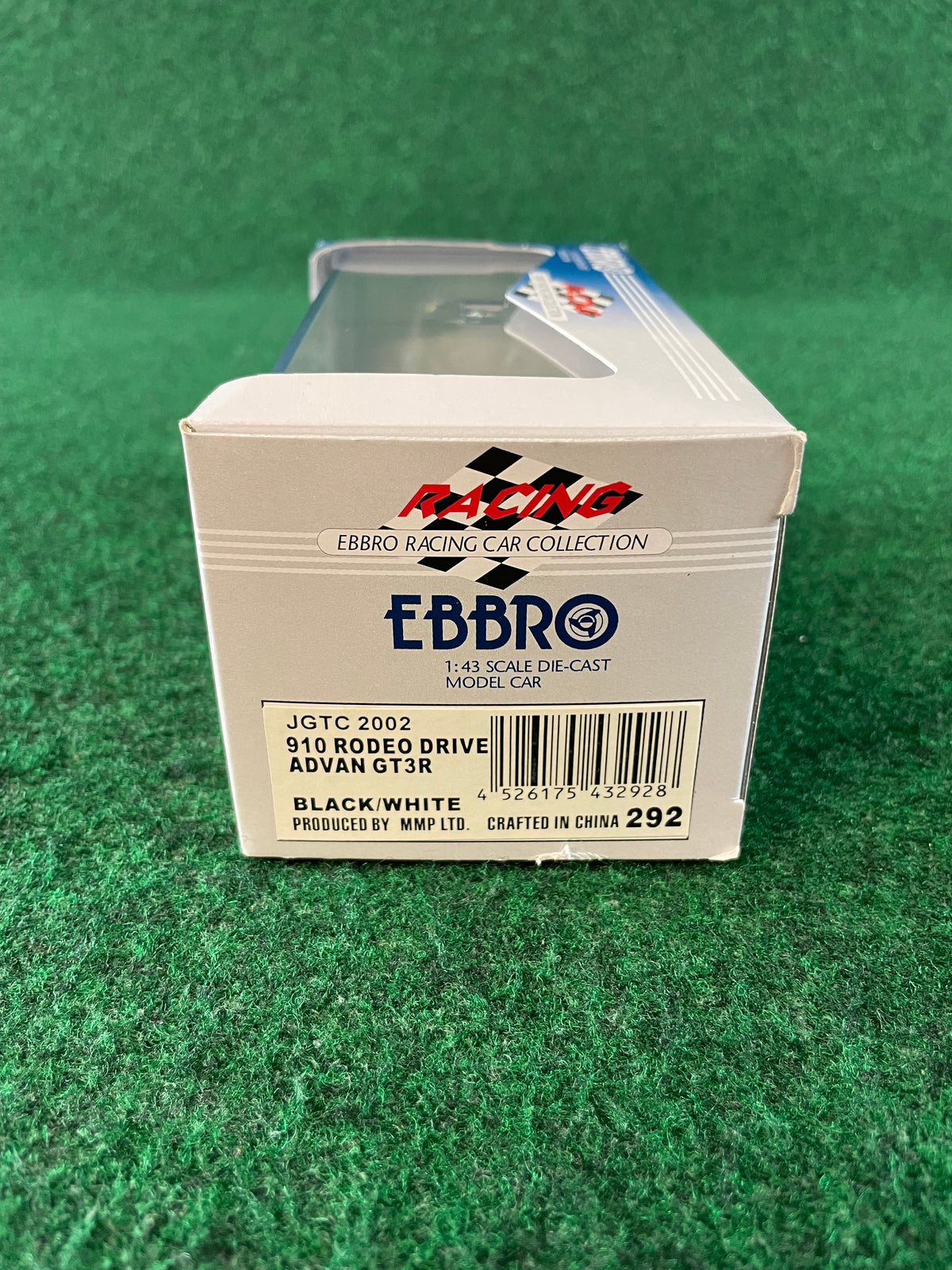 EBBRO Racing Car Collection - JGTC 2002 Rodeo Drive Advan Porsche 911 GT3R 1/43 Scale Diecast