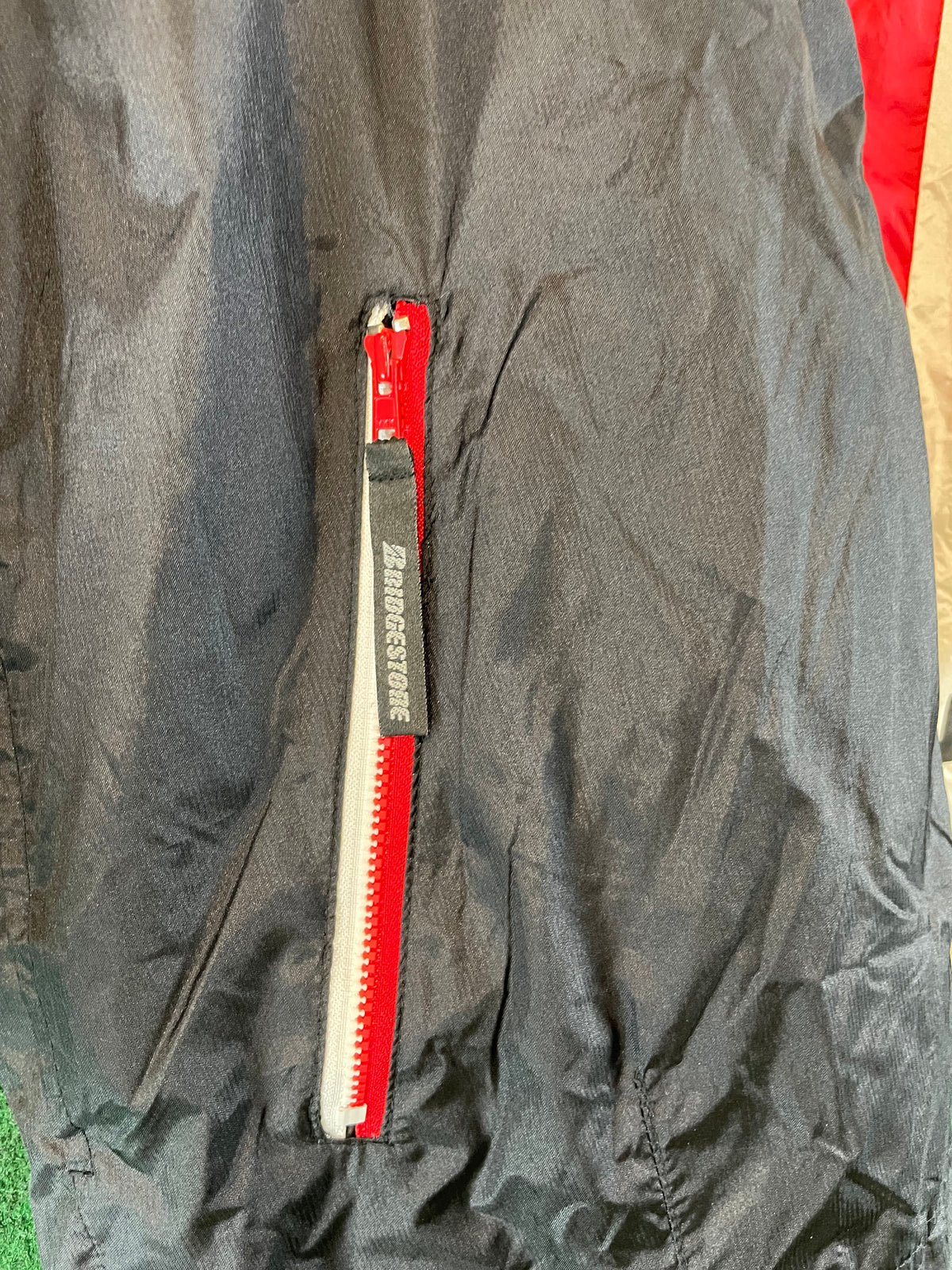 Bridgestone POTENZA - Vintage Windbreaker Zip Up Jacket