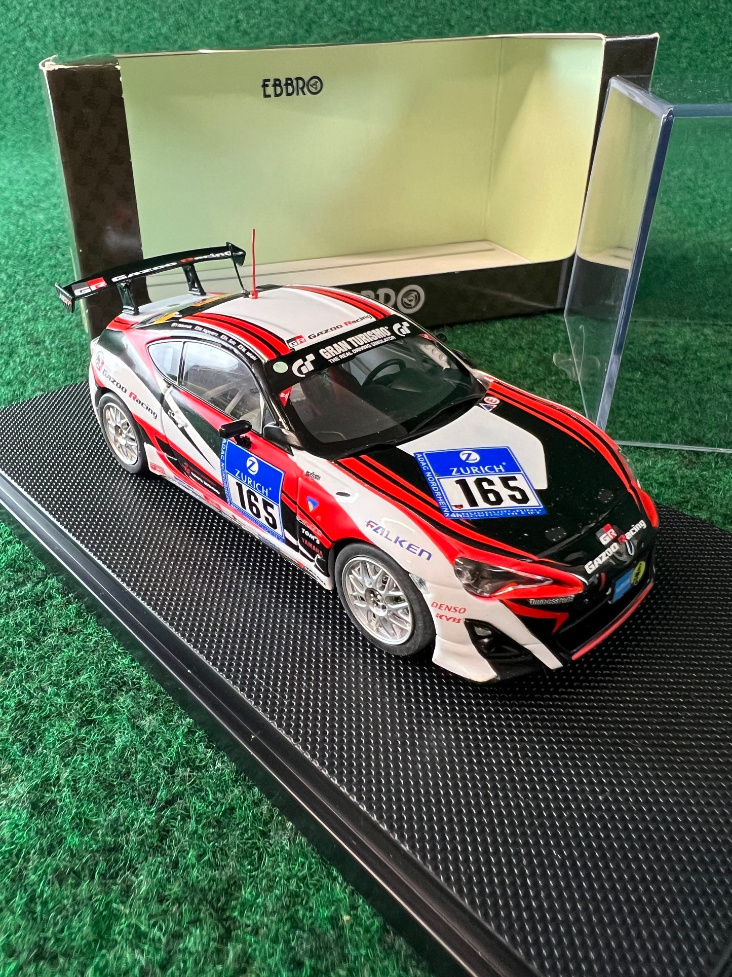 EBBRO TOYOTA 86 Nurburgring 24-hour Race 2012 No.165 1/43 Scale Diecast