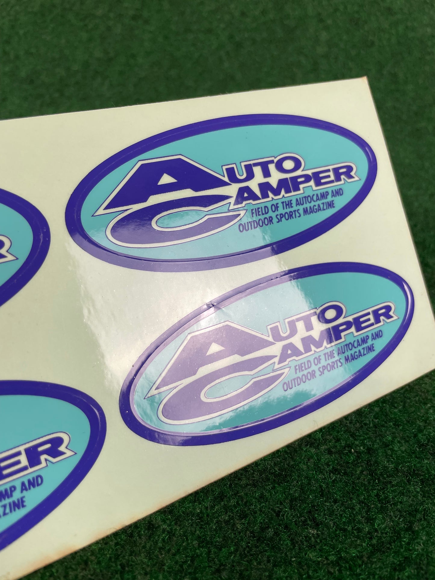Auto Camper - FIELD OF THE AUTOCAMP AND OUTDOOR SPORTS Sticker Sheet