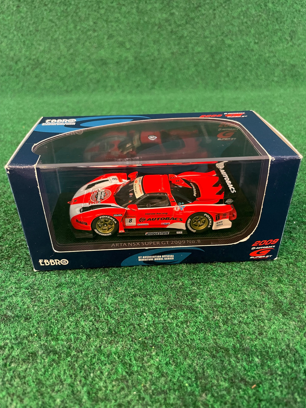 EBBRO - 2009 Super GT ARTA Autobacs Honda NSX 1/43 Scale Diecast