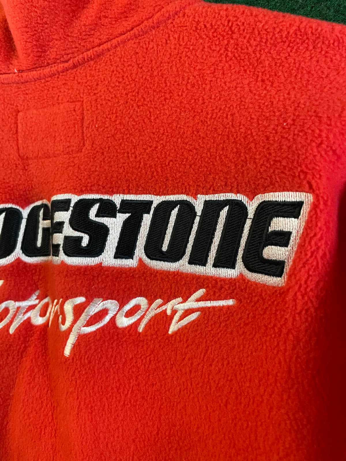 BRIDGESTONE Motorsport - Red Fleece Pullover Jacket