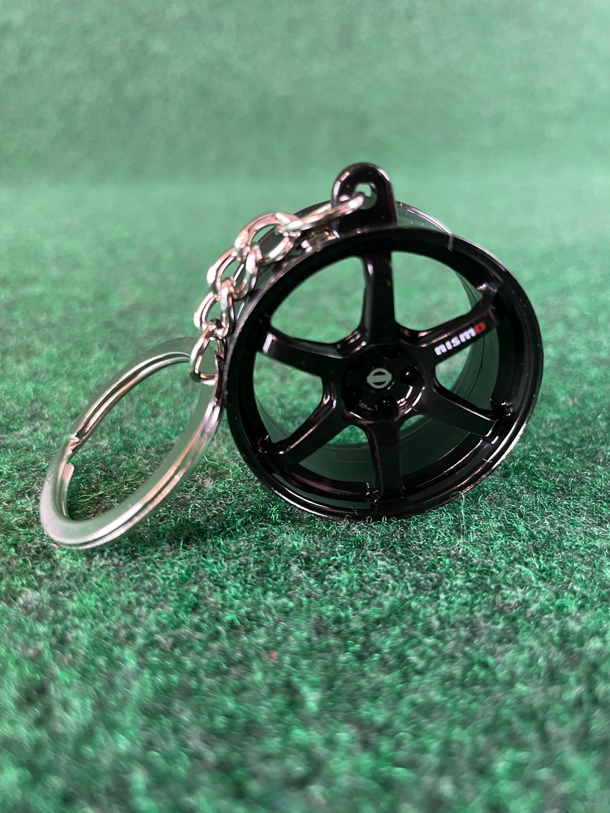 TC Juurokuhoi Vending Machine Nissan R35 GT-R NISMO Wheel Keychain